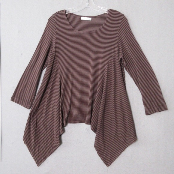 Bryn Walker Asymmetrical Made in USA Relaxed‎ Top - Picture 1 of 14